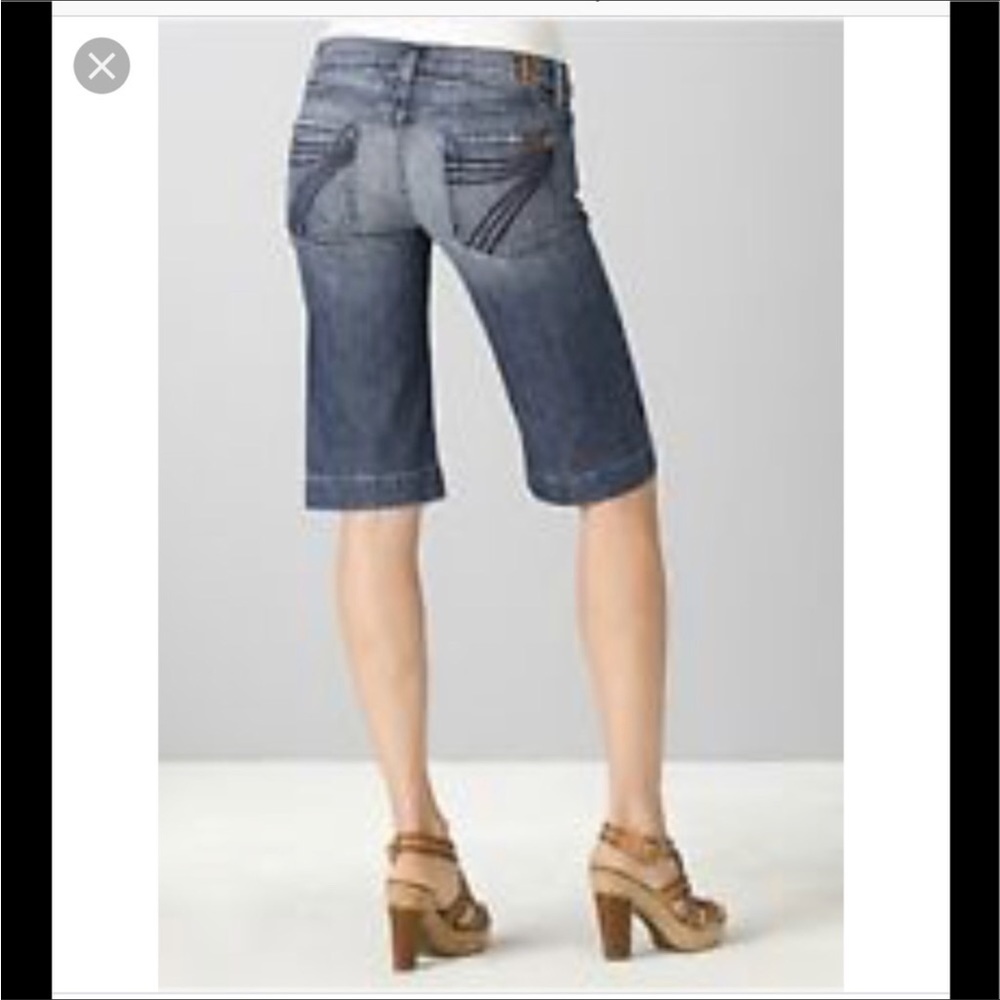 7 For All Mankind Dojo Bermudas Shorts 🎀🎀women